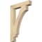 Ekena Millwork Imperial Block Rough Sawn Bracket, Douglas Fir, 4"W x 24"D x 36"H BKT04X24X36IMP05RDF - alternate 1